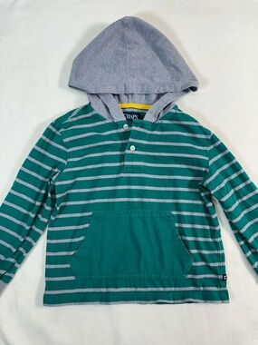 Chaps Kids’ Long Sleeve Hooded Tee Size 4